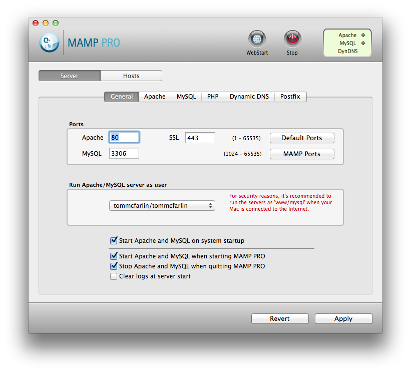 download mamp for mac osx